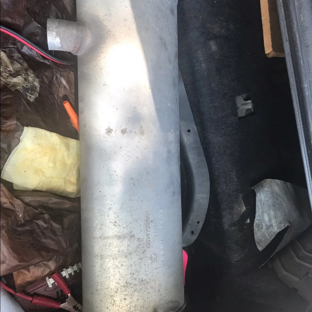 Jeep Wrangler muffler